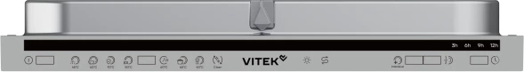 Посудомоечная машина встраив. Vitek VT-BD411 2100Вт узкая серебристый