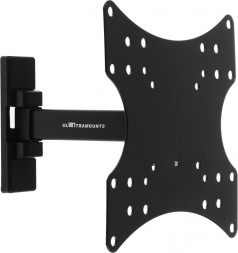 Кронштейн для телевизора Ultramounts UM876 черный 17&amp;quot;-42&amp;quot; макс.20кг настенный поворот и наклон