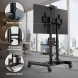 Стойка для телевизора Onkron TS1552 черный 40&amp;quot;-70&amp;quot; макс.60.5кг напольный мобильный