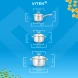 Набор посуды Vitek Вкус жизни VT-SS1216 6 предметов