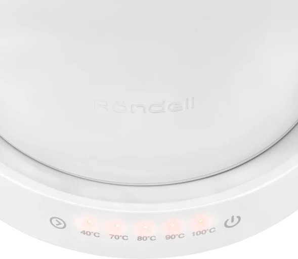 Чайник электрический Rondell RDE-WK804 1л. 1200Вт жемчужный корпус: металл