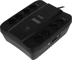 Источник бесперебойного питания Powercom Spider SPD-900U LCD USB 540Вт 900ВА черный