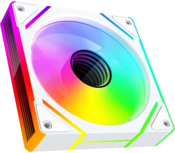Вентилятор для корпуса Bloody BD-CF120ARGB2 ARGB 120х120x25 белый 4-pin 26дБ (BD-CF120ARGB2-WH) Ret