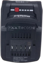 Батарея аккумуляторная Metabo LiHD 18В 4Ач Li-Ion (625367000)