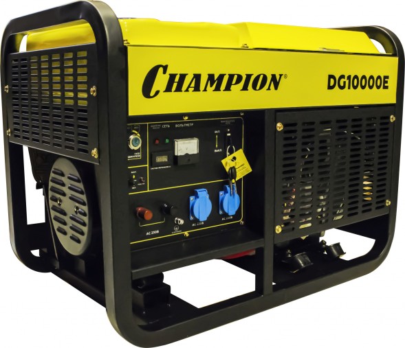 Генератор Champion DG10000E 11кВт