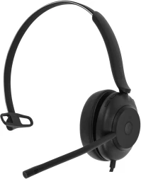 Гарнитура проводная Yealink UH35 Mono UC черный