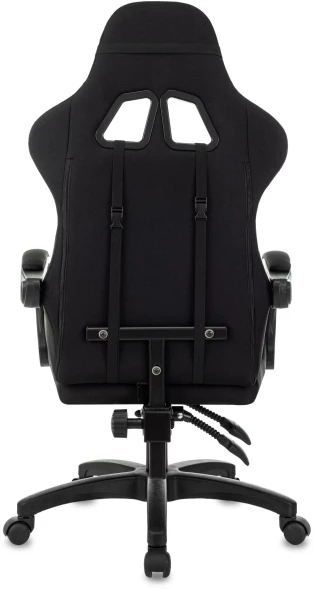 Кресло игровое Zombie Void черный/серый с подголов. крестов. пластик