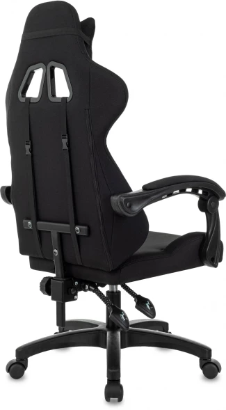 Кресло игровое Zombie Void черный/серый с подголов. крестов. пластик