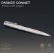 Ручка шариков. Parker Sonnet Core K526 (CW1931512) Stainless Steel CT M черн. черн. подар.кор.