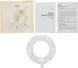 Камера видеонаблюдения IP Dahua DH-IPC-HDW1439VP-A-IL-0360B 3.6-2.8мм цв. корп.:белый