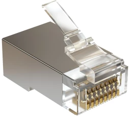 Коннектор Sysmatrix PLUG 8P8C5ES.UW RJ45 кат.5E STP прозр. (упак.:100шт)