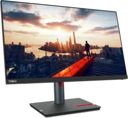 Монитор Lenovo 23.8&amp;quot; ThinkVision P24h-30 черный IPS LED 4ms 16:9 HDMI матовая HAS Piv 300cd 178гр/178гр 2560x1440 60Hz DP 2K USB 5.7кг