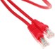 Патч-корд cat5E molded 1м красный RJ-45 (m)-RJ-45 (m)