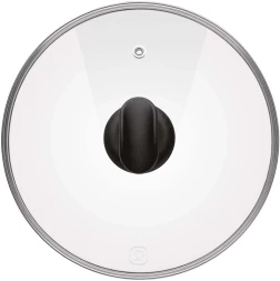 Крышка Rondell Weller RDA-712 d=22см крыш.прозрачный руч.черная