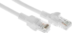 Патч-корд NTSS NTSS-PC-UTP-RJ45-5e-0.5-LSZH-WT UTP RJ-45 вил.-вилка RJ-45 кат.5E 0.5м белый LSZH 26AWG