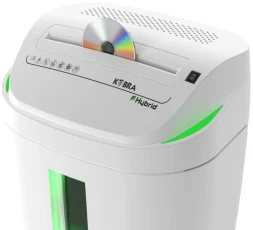 Шредер Kobra C4-Hybrid E/S серый (секр.P-4) перекрестный 15лист. 40лтр. скрепки скобы пл.карты CD