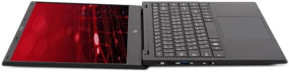 Ноутбук IRU Planio 14ING N-series N100 8Gb SSD512Gb Intel UHD Graphics 14&amp;quot; IPS FHD (1920x1080) FreeDOS black WiFi BT Cam 6000mAh (2058899)