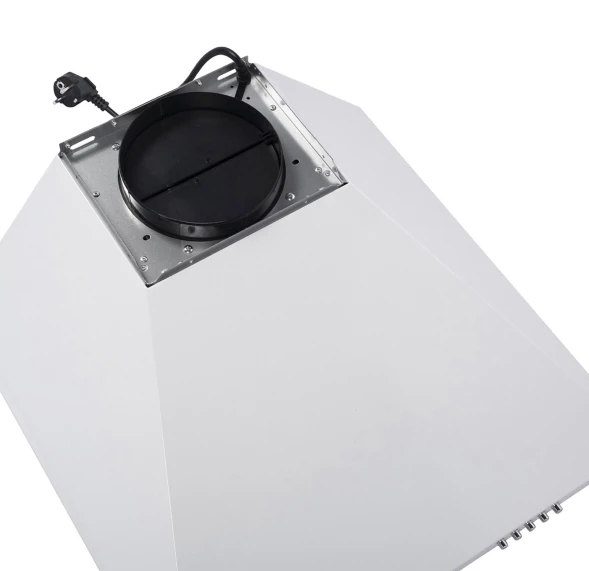 Вытяжка каминная Oasis KB-50W белый управление: кнопочное (1 мотор)