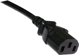Шнур питания Lanmaster LAN-PP13/SHA-1.8-BK C13-Schuko проводник.:3x0.75мм2 1.8м 220В 10А черный
