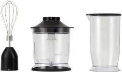 Блендер погружной Hyundai HYB-H3845 1000Вт черный/серебристый