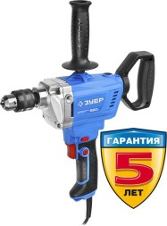 Дрель-миксер Зубр ЗДМ-820 РМ 820Вт патрон:кулачковый реверс