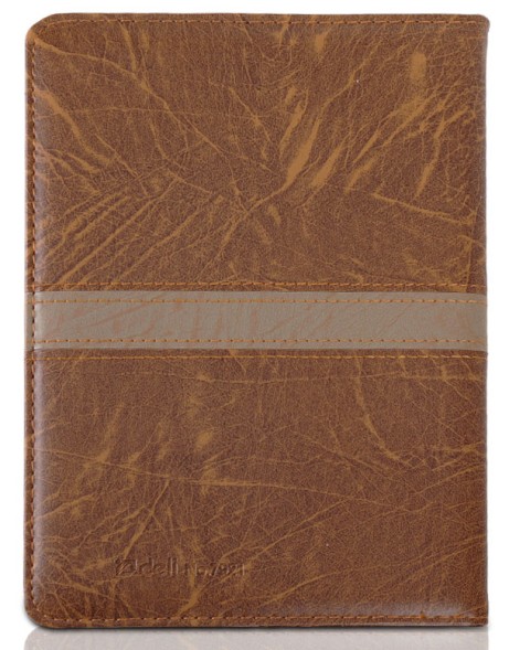 Блокнот Deli 7921 205х143мм искусст. кожа 160л светло-коричневый/коричневый