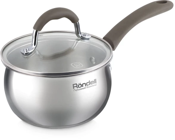 Ковш Rondell Konzept RDS-1228 1.1л. d=14см (с крышкой) стальной