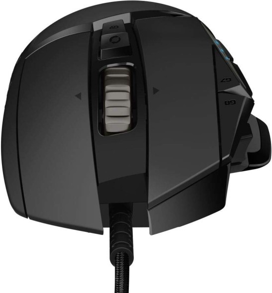 Мышь Logitech G502 Hero черный оптическая (25600dpi) USB для ноутбука (9but)
