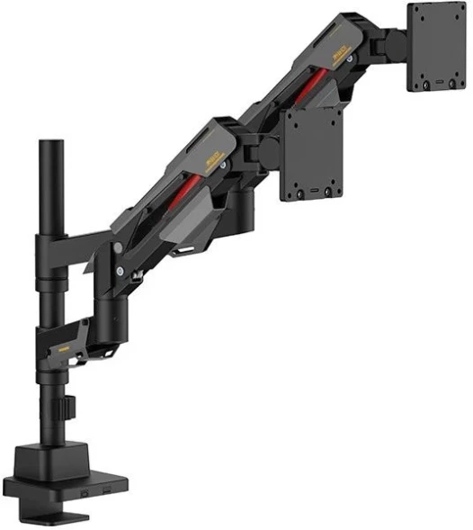 Кронштейн для мониторов Ultramounts UM744BG черный/серый 24&amp;quot;-57&amp;quot; макс.27кг крепление к столешнице поворот и наклон