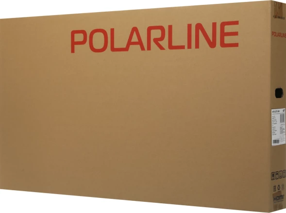 Телевизор LED PolarLine 43&amp;quot; 43PL52TC-SM черный/серебристый FULL HD 60Hz DVB-T DVB-T2 DVB-C DVB-S2 USB WiFi Smart TV (RUS)