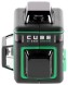 Уровень лазер. Ada Cube 3-360 GREEN Professional Edition 2кл.лаз. 520нм цв.луч. зеленый 3луч. (А00573)