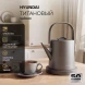 Чайник электрический Hyundai HYK-S5502 1л. 1200Вт титан/титановый корпус: металл