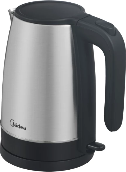 Чайник электрический Midea MK-9010 1.7л. 2200Вт серый корпус: металл
