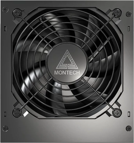 Блок питания Montech ATX 650W APX 650 80 PLUS WHITE (20+4pin) APFC 120mm fan 6xSATA Cab Manag RTL