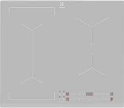 Индукционная варочная поверхность Electrolux EIV63440BS серый