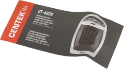 Тепловентилятор Centek CT-6020 1500Вт серый/черный