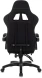 Кресло игровое Zombie Weaver черный с подголов. крестов. пластик подст.для ног пластик черный