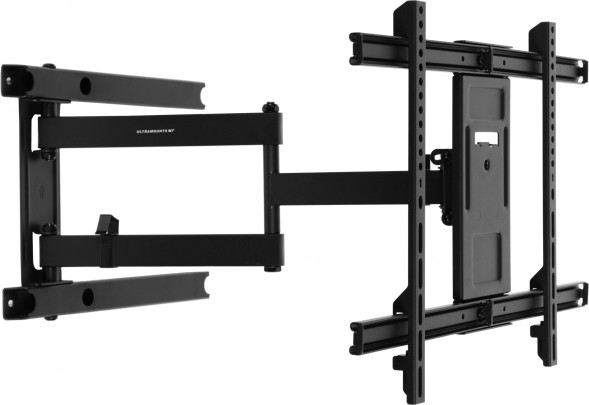 Кронштейн для телевизора Ultramounts UM911 черный 37&amp;quot;-80&amp;quot; макс.50кг настенный поворотно-выдвижной и наклонный