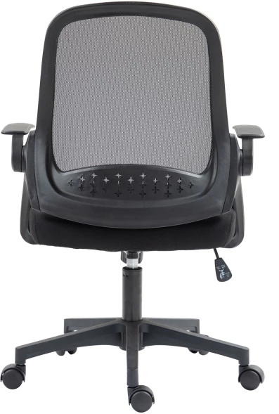 Кресло Cactus CS-MC212-BK черный низк.спин. крестов. пластик пластик черный