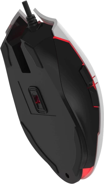 Мышь A4Tech Bloody ES7 белый оптическая 6000dpi USB 8but (RS7 PANDA WHITE)