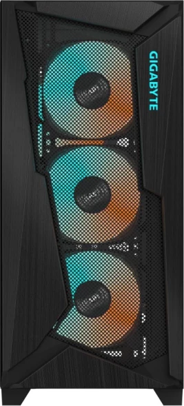 Корпус Gigabyte C301G черный без БП ATX 2x120mm 5x140mm 2xUSB3.0 audio bott PSU