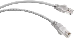 Патч-корд Cabeus PC-UTP-RJ45-CAT.5E-1.5M-LSZH U/FTP RJ-45 вил.-вилка RJ-45 кат.5E 1.5м серый LSZH