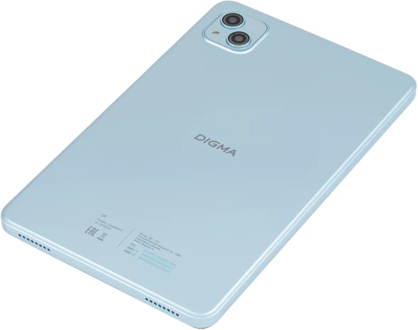 Планшет Digma Q8 SC9863A (1.6) 8C RAM3Gb ROM32Gb 8&amp;quot; IPS 1280x800 4G 2Sim Android 14 голубой 5Mpix 2Mpix BT WiFi microSD 128Gb 4500mAh