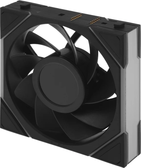Вентилятор для корпуса Lian-Li Uni Fan TL Wireless LCD 120 LCD Reverse ARGB 120х124x28 черный 4-pin 31дБ (G99.12RTLLCD1W1B.R0) Ret