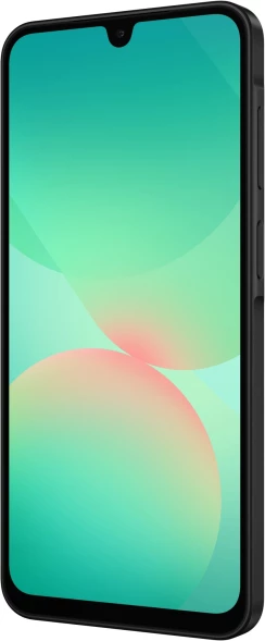 Смартфон Samsung SM-A266B Galaxy A26 5G 128Gb 6Gb черный моноблок 3G 4G 2Sim 6.7&amp;quot; 1080x2340 Android 15 50Mpix 802.11 a/b/g/n/ac NFC GPS GSM900/1800 GSM1900 Protect microSD max2048Gb