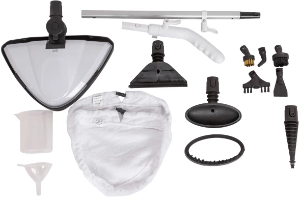 Швабра паровая Supra SMS-307 1700Вт белый/розовый