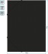 Папка-короб на резинке Бюрократ -BA40/07BLCK пластик 0.7мм корешок 40мм A4 черный