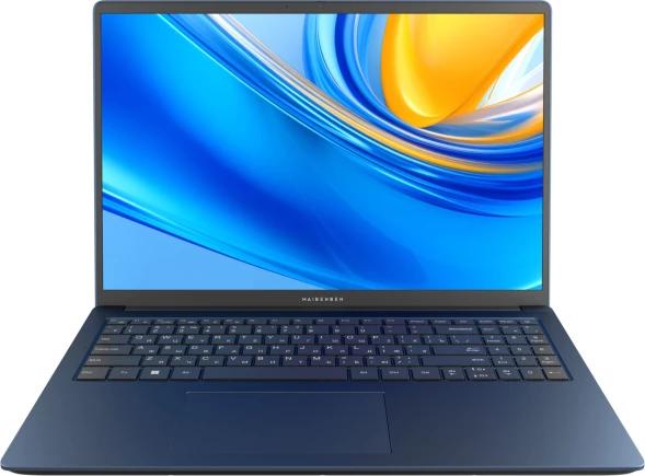 Ноутбук Maibenben M645 Ryzen 5 4600H 16Gb SSD512Gb AMD Radeon Graphics 16&amp;quot; IPS FHD+ (1920x1200) Windows 11 Home blue WiFi BT Cam 4440mAh (M6451SF0HURE3)