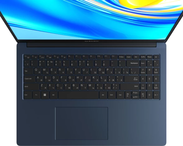 Ноутбук Maibenben M645 Ryzen 5 4600H 16Gb SSD512Gb AMD Radeon Graphics 16&amp;quot; IPS FHD+ (1920x1200) Windows 11 Home blue WiFi BT Cam 4440mAh (M6451SF0HURE3)