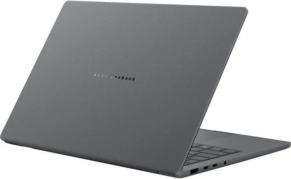 Ноутбук Asus Zenbook 14 UX3407RA-QD038W Snapdragon X Elite X1E-78-100 32Gb SSD1Tb Qualcomm Adreno 14&amp;quot; OLED WUXGA (1920x1200) Windows 11 Home grey WiFi BT Cam Bag (90NB16G2-M00360)